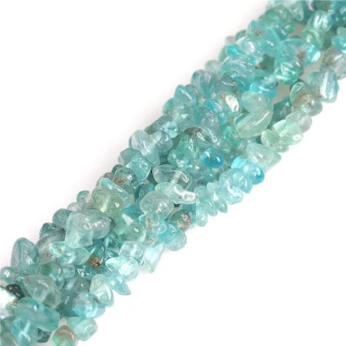 Miniatura 43 de 3-5mm Cuentas de Amazonita en forma libre para hacer joyas de 86,4 cm de color azul y verde JOE FOREMAN