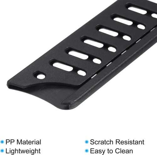 Miniatura 4 de PATIKIL Funda de seguridad PP para cuchillo de pan de 8 pulgadas, paquete de 2 cuchillos, protector de filos, protector de cuchillas, funda