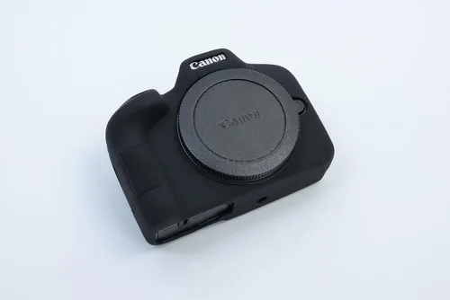 Miniatura 3 de Funda para Canon Eos R50, ultrafina, ligera, de goma, suave, de silicona, para Canon Eos R50 (negro)