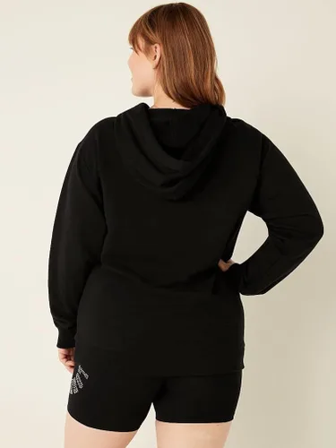 Miniatura 2 de Victoria's Secret Sudadera con capucha Campus de forro polar rosa