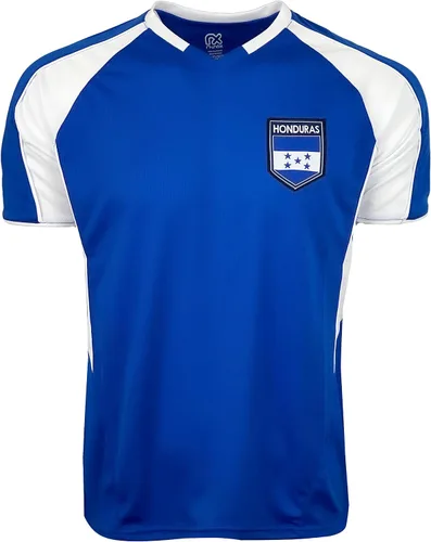 Just 4 Kicks Camiseta de fútbol de Honduras para hombre, camiseta de fútbol de Honduras