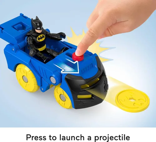 Miniatura 5 de DC Super Friends Fisher-Price Imaginext Batman - Juego de cambiadores de cabeza y figuras para preescolar, juego de simulación para niños a partir