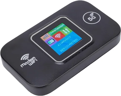 VBESTLIFE Enrutador WiFi móvil 4G LTE con ranura para tarjeta SIM, dispositivo de punto de acceso portátil de viaje de 300 Mbps, módem de Internet