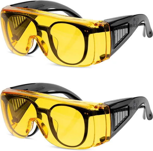 Miniatura 11 de UNCO - Gafas de seguridad sobre gafas, gafas protectoras, antiniebla, trabajo, gafas de seguridad sobre Negro