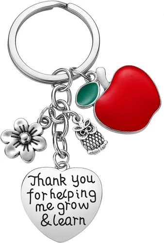 Miniatura 4 de Regalos de agradecimiento a profesores para mujeres, regalo de Navidad para profesores, regalo de San Valentín, llavero de agradecimiento