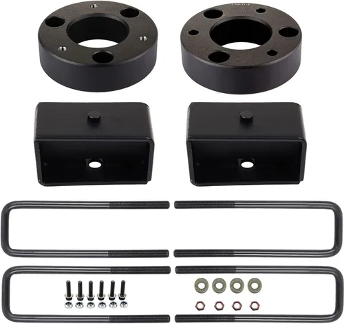 Miniatura 16 de SCTIOO Kit de nivelación de elevación delantera de 2 pulgadas trasero de 1 pulgada para Chevrolet Silverado 1500 2007-2023 Kit de elevación