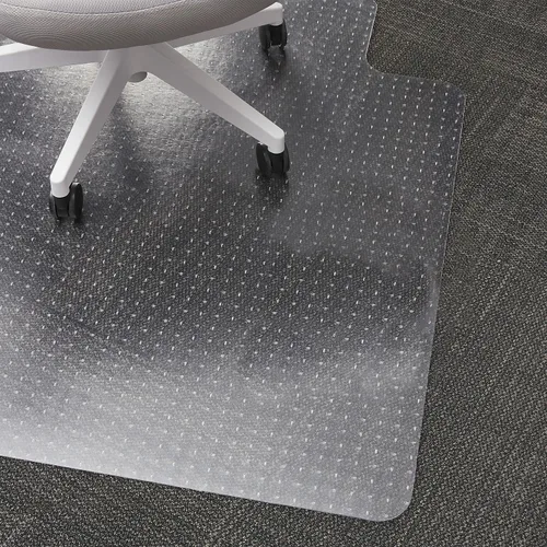 Miniatura 2 de Staples Tapete para silla de oficina, tapetes transparentes, alfombras de pelo plano, 48 x 36 pulgadas, deslizamiento suave