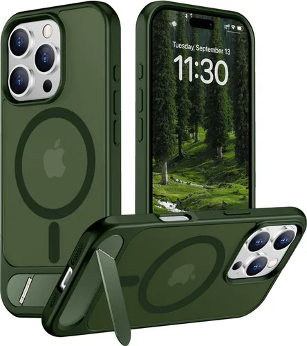 Miniatura 71 de Funda para iPhone 11 con compatibilidad magnética, [Soporte invisible incorporado][Compatible con MagSafe]