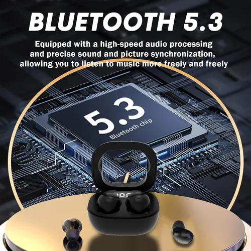 Miniatura 3 de Invisible Mini Wireless Bluetooth Earbuds - Ultra Compact Discreet Design, Comfort Fit for Small Ears, Side Sleep & Work Compatible