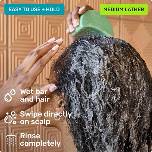 Miniatura 8 de Ethique - Professor Curl - Barra de champú para cabello rizado; define los rizos con manteca de karité, libre de plástico, vegano, sin crueldad