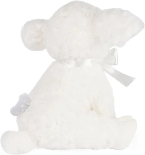 Miniatura 3 de GUND Baby Lena Lamb Keywind - Peluche musical, reproduce canciones de cuna de Brahms, juguete sensorial para bebés de 10 meses en adelante, blanco