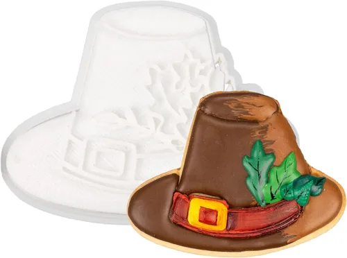 Miniatura 27 de Cortadores de galletas de otoño de Acción de Gracias, formas de bellotas y hojas con sellos de émbolo, accesorios de horneado de ácido poliláctico
