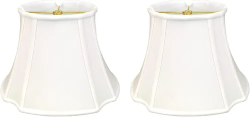 Miniatura 11 de Royal Designs, Inc. BS-709-15AGL - Pantalla de lámpara básica ovalada de esquina invertida, (7 x 9) x (12.75 x 15) x 10.75, oro antiguo Dorado