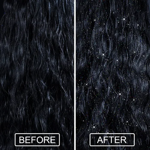Miniatura 4 de Lezero Spray de Purpurina Corporal, Spray Brillante Temporal para Cara, Cabello, Ropa, Niebla Brillante de Larga Duración y Secado Rápido