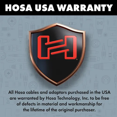 Miniatura 8 de Hosa Cable de micrófono HMIC-005 Pro, REAN XLR3F a XLR3M, 5 pies