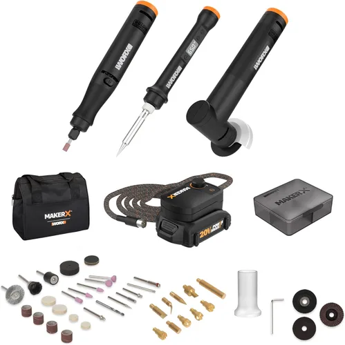 Miniatura 11 de Worx WX997L MAKERX Kit combinado de herramientas de manualidades de lujo