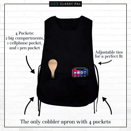 Miniatura 2 de Delantales para mujer con bolsillos con clase, de Pal Cobbler