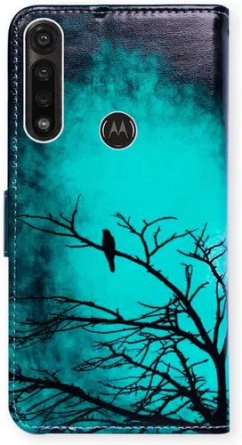 Miniatura 7 de Bcov Funda para Moto G Power 2020, Motorola G Power, funda de piel con tapa y soporte para ranura para tarjeta y soporte para Motorola Moto G Power