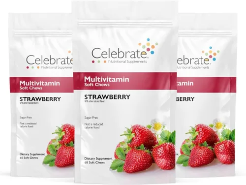 Miniatura 11 de Celebrate Vitamins Bariatric Multivitamin Soft Chews – Vitaminas y minerales esenciales, sin azúcar ni gluten – Bypass gástrico y suplemento