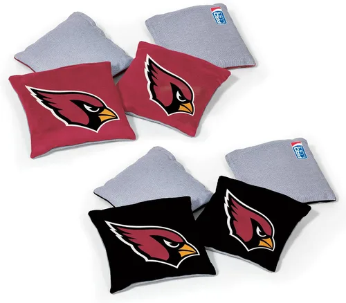 Miniatura 13 de Wild Sports - Bolsas de frijoles de doble cara de fútbol americano profesional de la NFL, 8 unidades, bolsas de lanzamiento de primera calidad