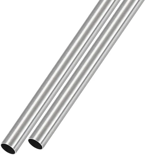 Miniatura 12 de METALLIXITY Tubo de acero inoxidable 304 (0.126 in de diámetro x 0.017 in de pared T x 11.811 in de largo), 2 piezas, tubo recto - para muebles
