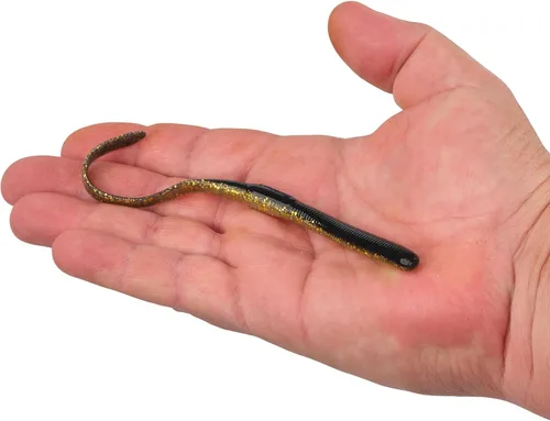 Miniatura 4 de Berkley ¡Gulp! SR Crawler Fishing Soft Bait Negro Oro