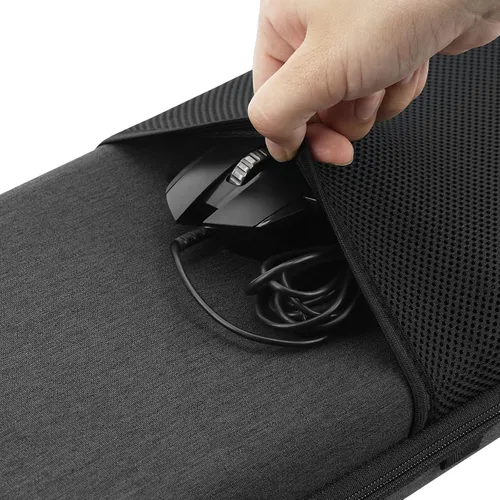 Miniatura 4 de GEEKRIA TKL - Funda rígida para teclado, compatible con 8BitDo Retro 87, RK Royal KLUDGE M87, Keychron V3 Max TKL, bolsa de transporte de viaje