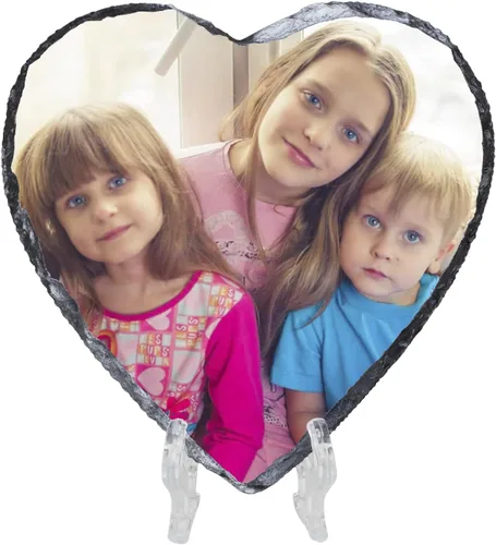 Miniatura 20 de GREUS Marcos de fotos personalizados, placa de cristal para fotos, regalo personalizado para cumpleaños, bebé, nacimiento, boda, Navidad, día de San