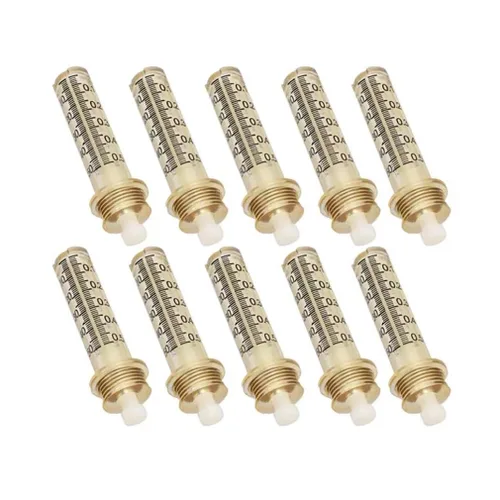 Miniatura 3 de Ampolla vacía desechable 10pcs 0.0 fl oz con piezas de repuesto de tapa de adaptador 1pc