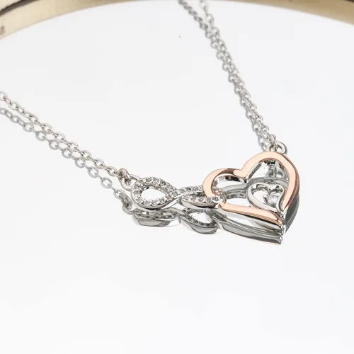 Miniatura 5 de MYOSPARK Collar de mamá para ser nueva mamá, joyería con tarjeta de mensaje para mamá por primera vez, regalo de joyería para anuncio de bebé