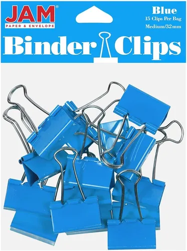 Miniatura 74 de Broches aprietapapeles JAM Paper®, Blanco