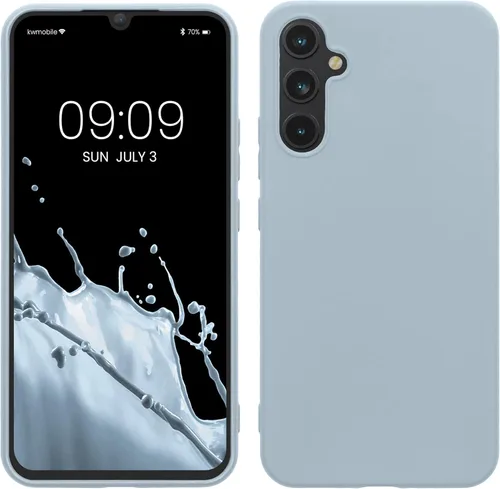 Miniatura 115 de kwmobile Funda compatible con Samsung Galaxy A23 4G / 5G - Funda de silicona TPU metálica suave y delgada - Rojo oscuro metálico