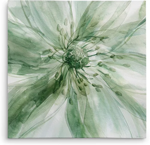 Miniatura 29 de Wexford Home Azul Blanco Lienzo decorativo para pared, envuelto en galería, 10 x 10 pulgadas, azul blanco i