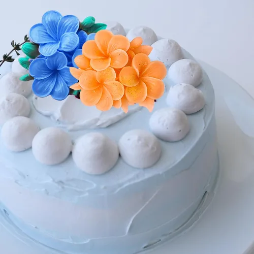 Miniatura 2 de Wehous 2 moldes de silicona de flores 3D para hacer velas, moldes de silicona para decoración de tartas de chocolate, moldes de decoración de velas