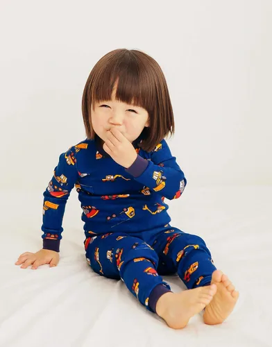 Miniatura 4 de VAENAIT BABY Toddler Kids Boys Girls 100% Cotton Jaws Truck Dino Snug fit Sleepwear Pajama Pjs Set