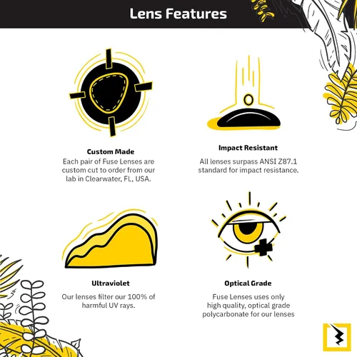 Miniatura 3 de Fuse Lenses Lentes de repuesto polarizadas compatibles con Arnette La Pistola 4179
