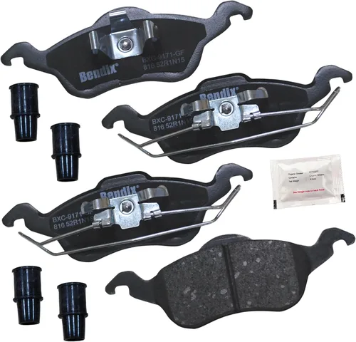 Miniatura 187 de Pastillas de freno delanteras cerámicas Bendix Priority1 CFC2302 para Hyundai Elantra 2021, Sonata 2022-2020, Kia K5 2023-2021