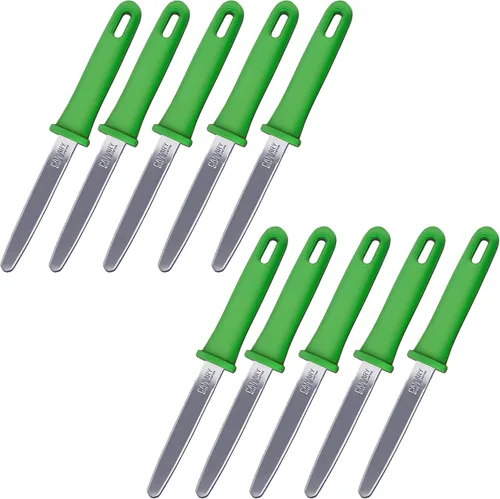 CANARY Cortador de cartón corrugado de 7.5 pulgadas, cortador de caja de seguridad, herramienta abridor de paquetes, hecho en Japón, verde (paquete