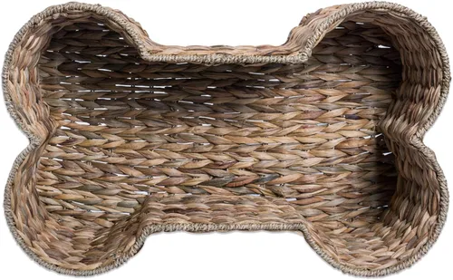 Miniatura 2 de Cesta de almacenaje de organizador del animal doméstico de la forma de hueso para la decoración casera, juguete del animal doméstico, cobertores