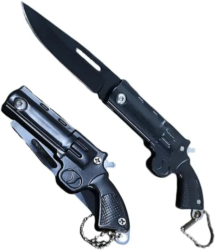 Creative AK Cuchillo plegable portátil, cuchillo plegable de alto carbono de 5.9 pulgadas para exteriores, senderismo, camping, regalo para hombre,