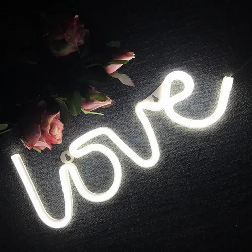 Miniatura 22 de Letreros de neón de nube, luz LED para decoración de pared, funciona con pilas o USB, para dormitorio, estética, habitación de adolescentes, niñas