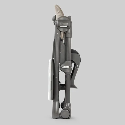 Miniatura 4 de Chicco Polly - Silla alta plegable que ahorra espacio con almohadilla de asiento fácil de limpiar, silla alta para bebés y niños pequeños con Negro