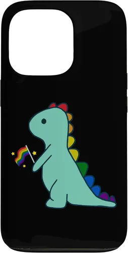 Miniatura 10 de Funda para iPhone 12/12 Pro LGBTQ Allysaurus Dinosaur Rainbow Flag Ally Gay Pride Month