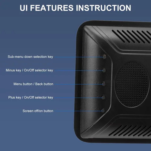 Miniatura 3 de High Definition 1080P Backup Camera System with 7-Inch Monitor for Trucks, Rearview Camera Kit