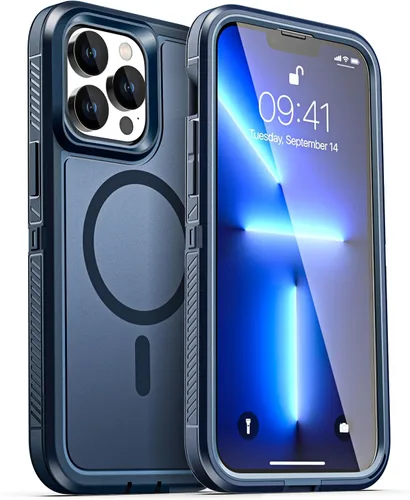 Miniatura 42 de AICase Funda para iPhone 13/14/16e [Compatible con Magsafe], Protección contra caídas de alta resistencia, Defensa multicapa, Grado militar