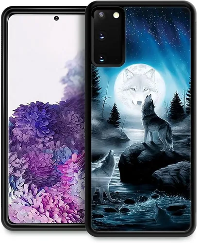 Miniatura 116 de CARLOCA Funda compatible con Samsung Galaxy S20, familia de jirafas divertidas en blanco y negro, para niñas y mujeres, diseño gráfico de moda, a