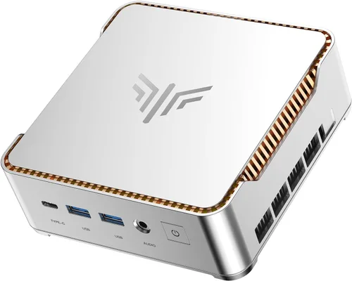 KAMRUI Pinova P2 Mini PC, Intel Core i5-12600H (Beats 1185G7/12450H), 16 GB RAM 512 GB SSD Mini computadoras, 12C/16T, 4.5GHz, triple pantalla