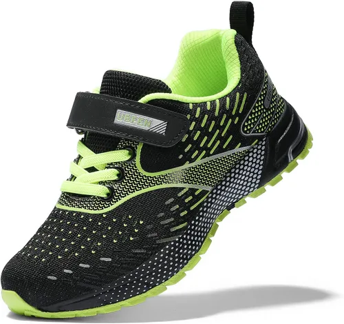 KUBUA Kids Running Shoes for Boys Sneakers Girls Gym Tennis Shoes Toddler Sport Athletic