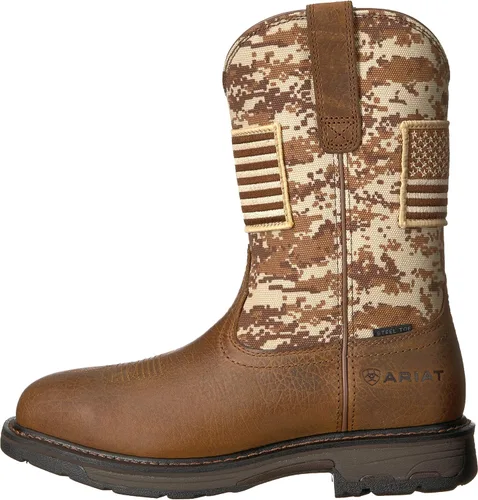 Miniatura 8 de Ariat Workhog Patriot - Botas de trabajo con punta de acero para hombre