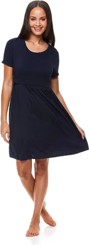 Miniatura 3 de Lamaze Vestido de maternidad para mujer para parto de parto y enfermería